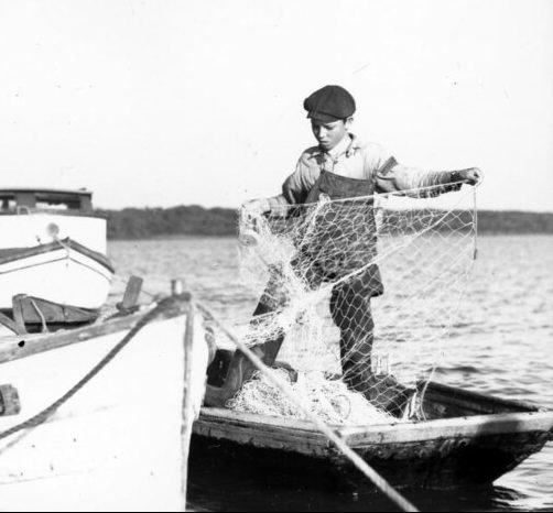 New River, ca. 1938. Photo by Charles A. Farrell. Courtesy, State Archives of North Carolina