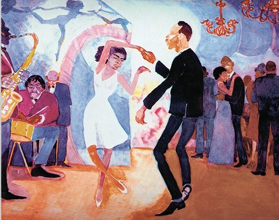 Palmer Hayden (1890-1973), <em>Jeunesse</em>, 1927. Watercolor on paper. Courtesy, Hayden Family Revocable Art Trust