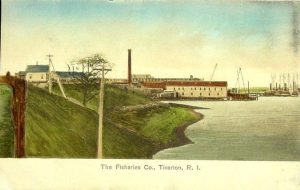 The Church brothers' menhaden fishery, Tiverton, RI, 1907. Courtesy, Tiverton Historical Society