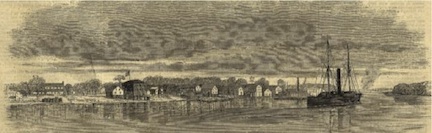 Plymouth, N.C., May 1864. From Frank Leslie's Illustrated Newspaper