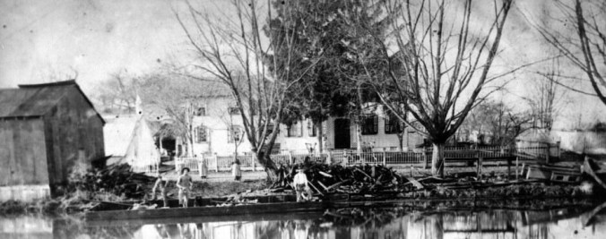 James Rickenbach's house on the Schuykill Canal, ca. 1880s. From http://freepages.rootsweb.com/~ricken/genealogy/james_house.html