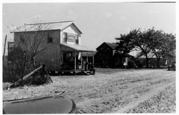 Country store on the main road on Cedar Island, N.C., ca. 1937-40. Photo by Charles A. Farrell. Courtesy, State Archives of North Carolina