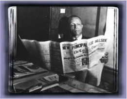 Civil rights leader and journalist Louis Austin was president of the Carolina Times from 1927 until his death in 1971. His paper was widely read in black communities throughout eastern North Carolina. Courtesy, Durham County Public Library
