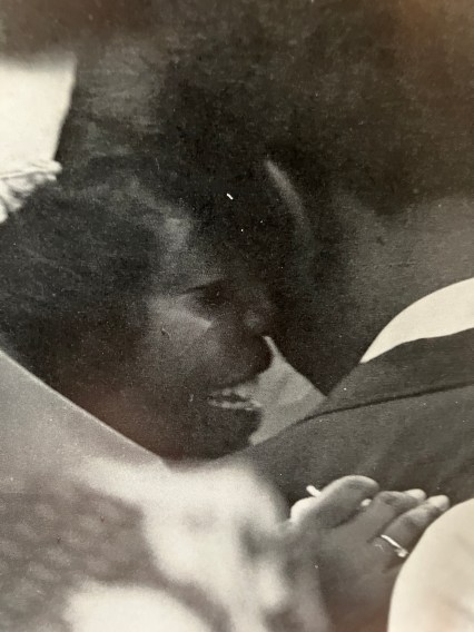 Thurman and Hermetta Judge on their wedding day, Rose Hill, N.C. From Rose Hill. Photo by Reed M. Wolcott