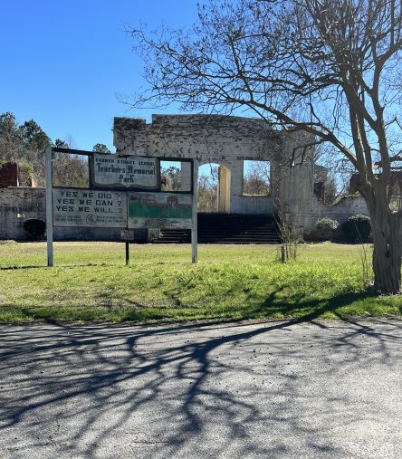 Ruins of the Fourth Street Elementary School, Plymouth, N.C.