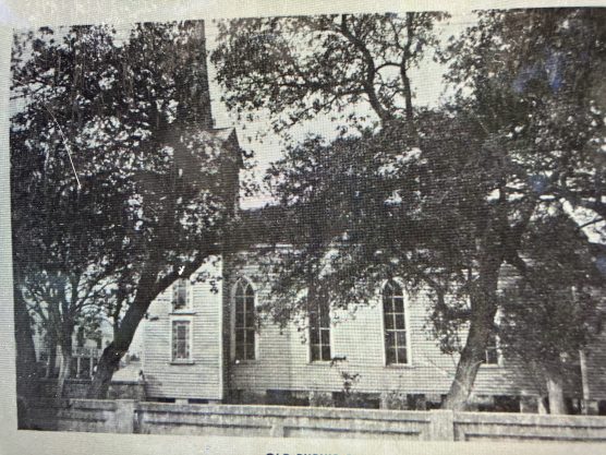 Purvis Chapel AME Zion Church, Beaufort, N.C., ca. 1940. From Amy Muse, The Story of Methodism in the Port of Beaufort (New Bern, N.C., 1941)
