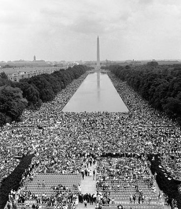 The March on Washington for Jobs and Peace. Courtesy, Library of Congress