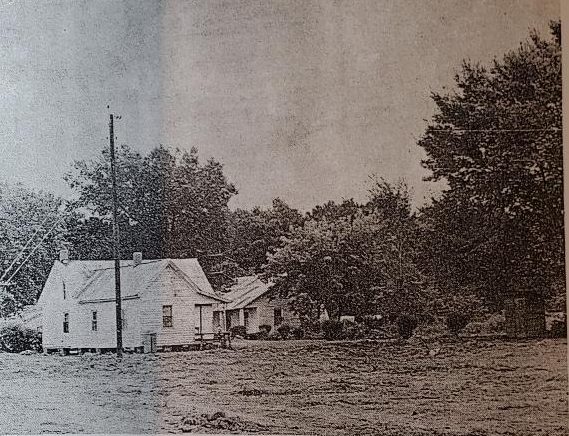 This is a last glimpse at a neighborhood called White City in the town of Plymouth, N.C. Built by the Wilts Veneer Co. ca. 1913, the neighborhood provided housing for many of the company's African American workers and their families. Plymouth, the seat of Washington County, had been a small but important river port since the late 1700s, but became a lumber mill town in the early 20th century. Several large mills, including the Wilts Veneer Co. located there. They probably did their largest share of logging in the Roanoke River bottomlands, but were also a presence in the East Dismal. By the late 1930s, the N.C. Pulp Co. (later Weyerhaeuser) and other lumber mills were drawing workers to Plymouth from a large swath of eastern North Carolina. This photograph is from the Sept. 12, 1973 edition of the Roanoke Beacon and accompanied an article describing the razing of the last houses in White City to make way for the construction of a public housing project. 