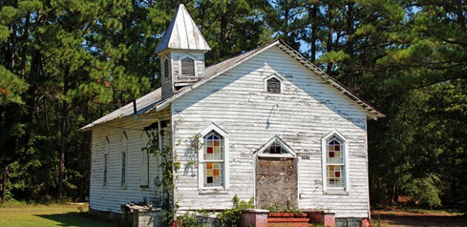 Reaves Chapel, in Navassa, N.C. Photo courtesy, North Carolina Coastal Land Trust. 