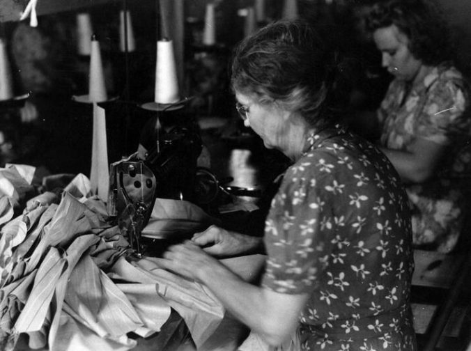 Morehead City Garment Co., Morehead City, N.C., 1942. Photo courtesy, State Archives of North Carolina