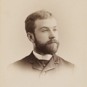 James Phinney Monroe (1862-1929) was an MIT professor and businessman from Lexington, Mass. Among his other books was a history of the Ursuline Convent riots of 1834, during which a Protestant mob ransacked and burned down a Catholic convent in Charlestown, Mass. Photo courtesy, MIT Museum