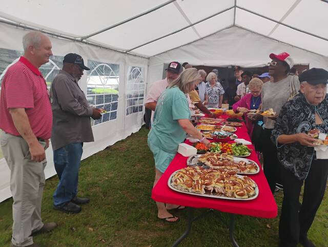 Barbecue dinner at Willie Weeks Day, Salemburg, N.C., June 5, 2025. Photo courtesy, The Sampson Independent