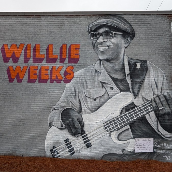 Willie Weeks Mural, by Salemburg, N.C. Photo courtesy, Sampson Arts Council