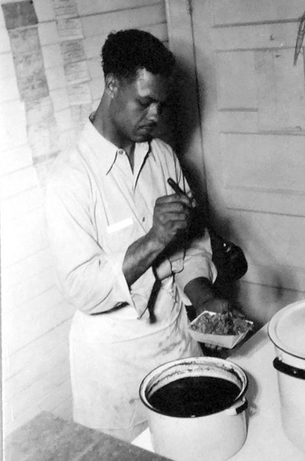 Adam Scott's barbecue restaurant, Goldsboro, N.C., 1944. Courtesy, State Archives of North Carolina