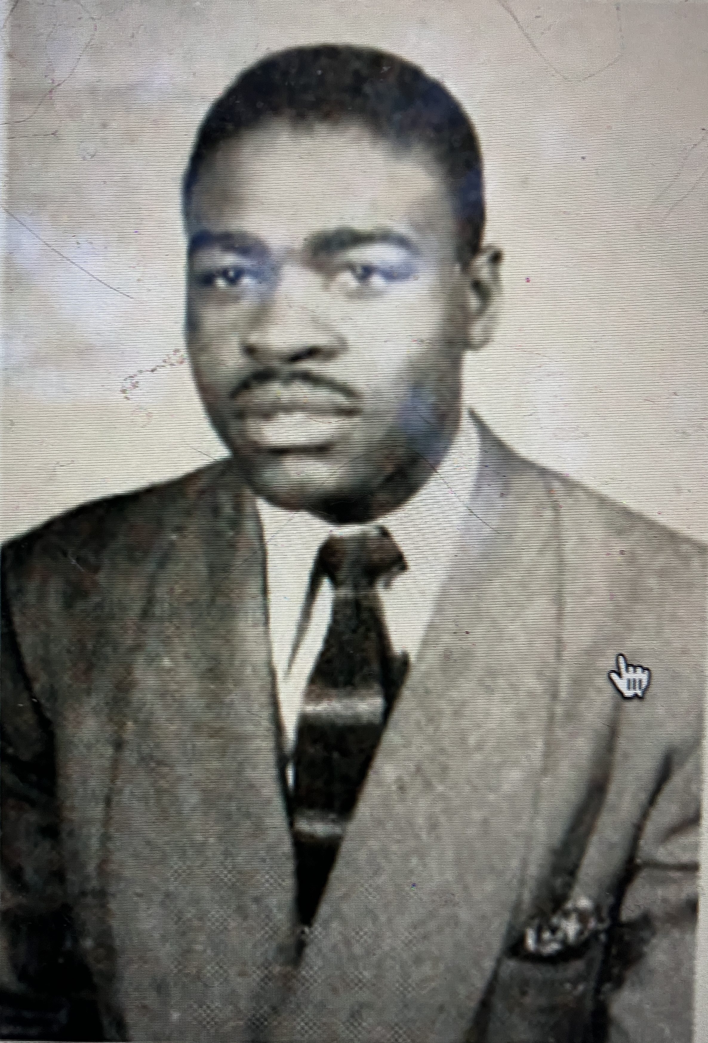 Charles E. Bradford in The Ram, the yearbook of Winston-Salem State Teachers College (now University). From Lisa Y. Henderson's excellent blog Black Wide-Awake