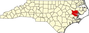 Terra Ceia is located in Beaufort County, N.C., approximately 20 miles northeast of Little Washington, the county seat. Map courtesy, Wikipedia