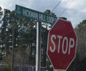 Only a few years out of slavery, an African American couple named David and Sarah Hickman purchased the land that came to be Hickman Hill. Located in the eastern part of Craven County, 130 miles east of Raleigh, the community is home to their descendants to this day. Photo courtesy, Latonya Jones