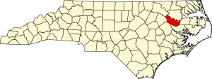 Martin County, N.C. The county seat is Williamston. All maps in this article are courtesy of the Wikipedia entries for the individual counties. 