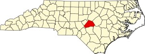 Harnett County, North Carolina. The county seat is Lillington. 