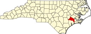 Jones County, North Carolina. The county seat is Trenton.
