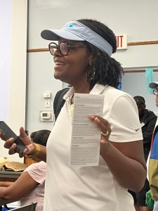 The unstoppable Cori Greer-Banks, director of Carolina K-12. Photo by David Cecelski
