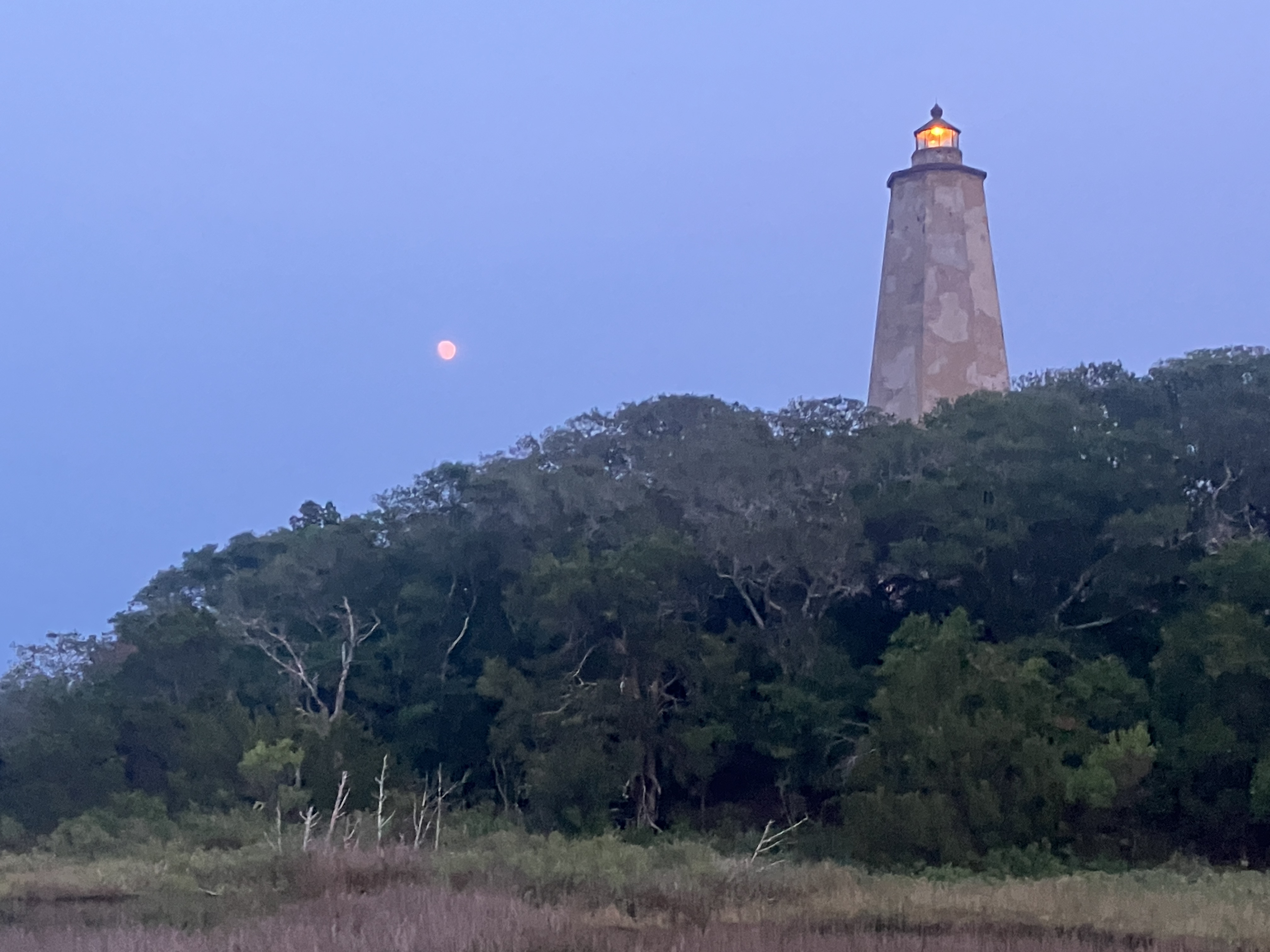 The Bald Head Light, known affectionately as Old Baldy, was first lit in 1817 and is North Carolina's oldest lighthouse. Photo by David Cecelski